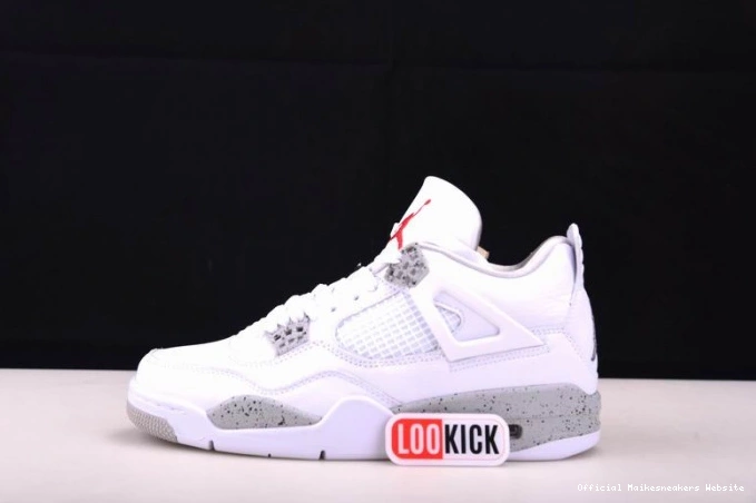 Official Maikesneakers White Retro Jordan (2021) 4 CT8527-100 Oreo 0701